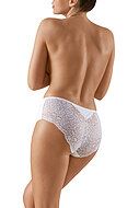 Romantic panties, high quality cotton, high waist, floral lace, S to 2XL